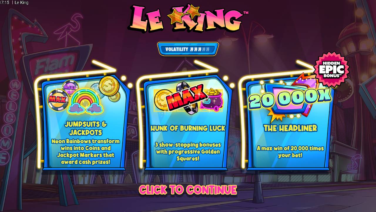 Le King (Hacksaw Gaming) Image 1